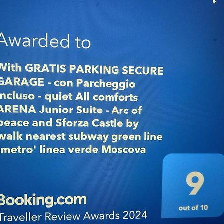 Arena Suite All Comforts - With Free Parking Garage Per Qualified Rate - Con Parcheggio Incluso Per Le Tariffe Qualificanti - Metro Verde Greenline Moscova 米兰 外观 照片